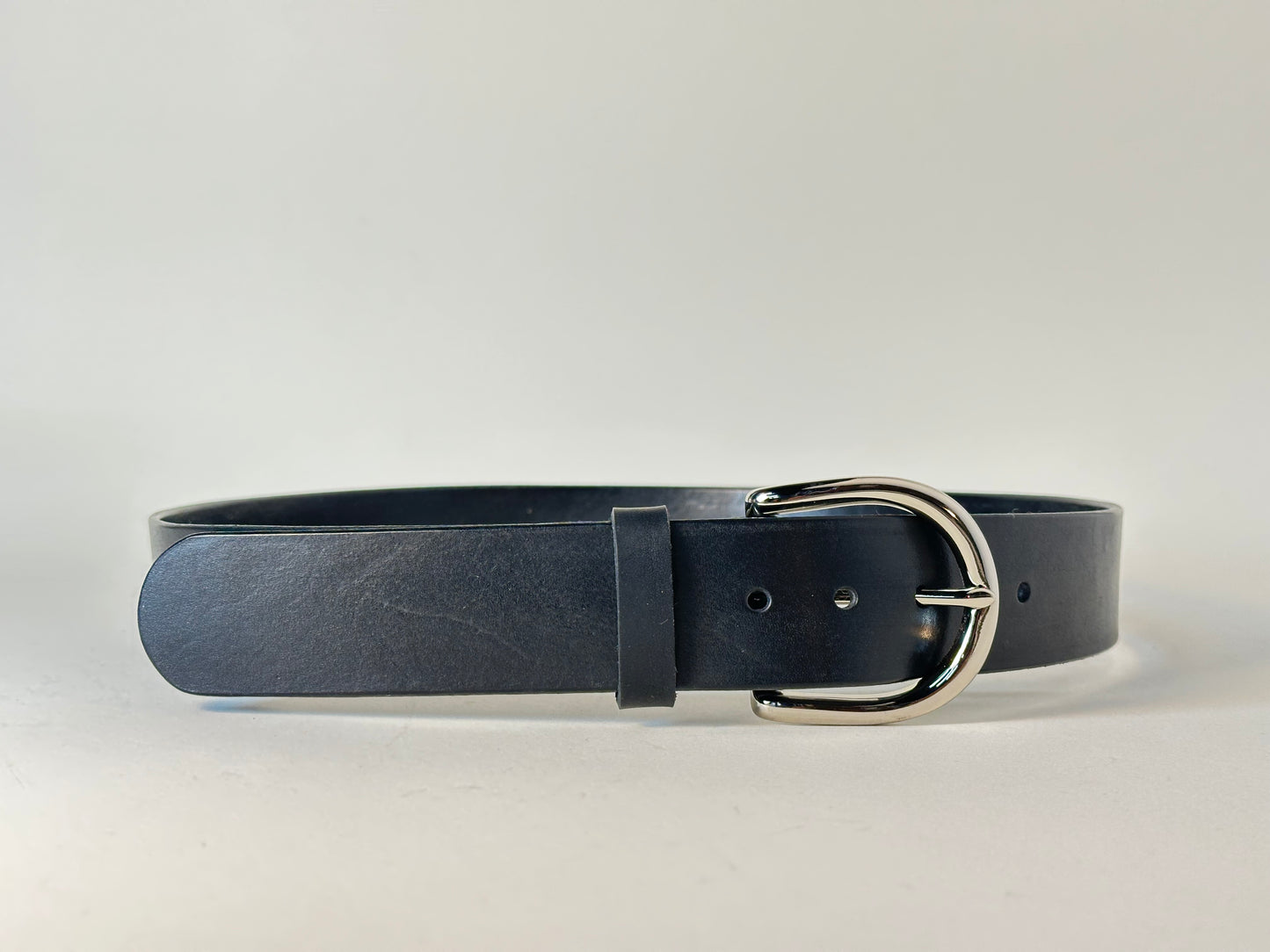 The Classic Wide Leather Belt | Black