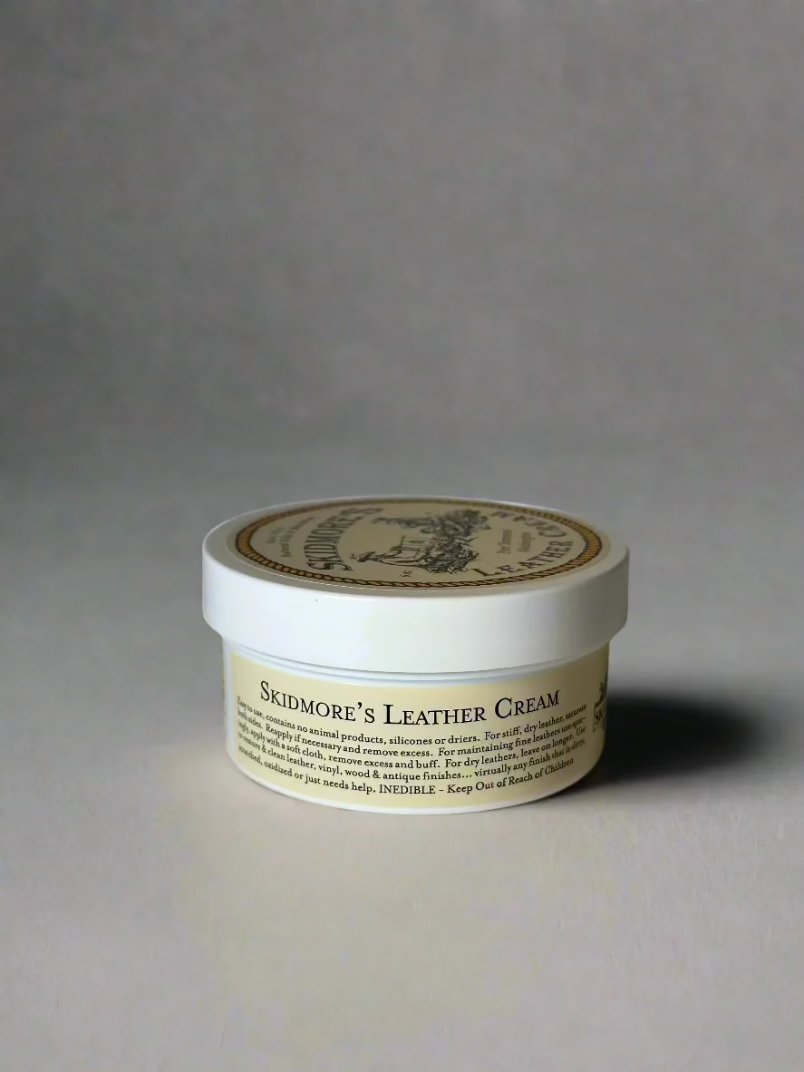 6 oz leather cream can