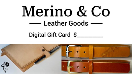 Leather Goods Gift Card