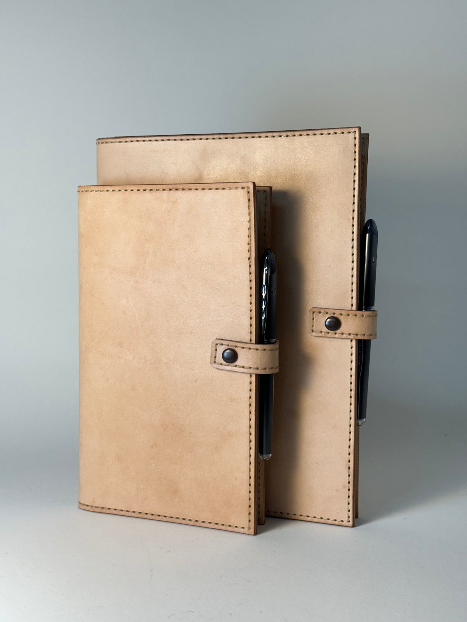 Leather Journal Covers - Fit for L & XL Moleskine Cahier Journals